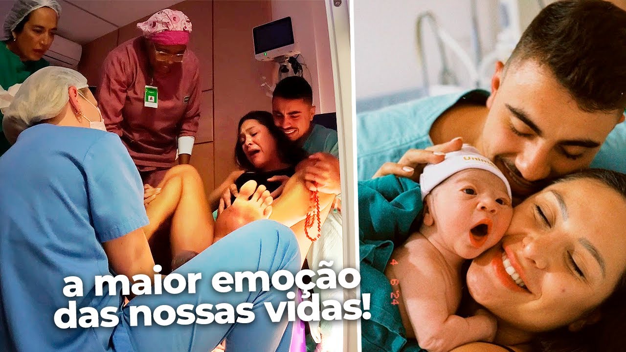 O BENTO NASCEU! VLOG DO MEU PARTO NORMAL