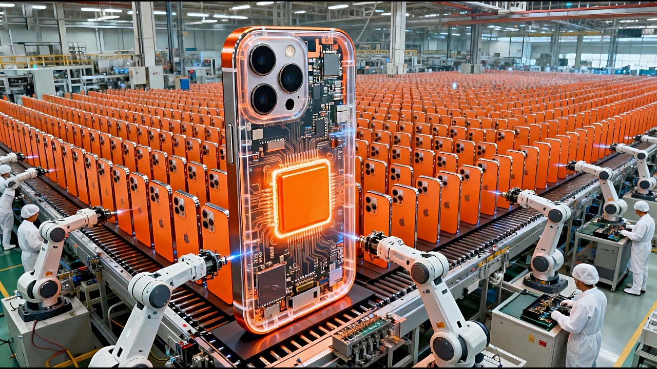 Inside the Technology Powering iPhone 17 Pro Max ⚙️ | AI Factory Documentary
