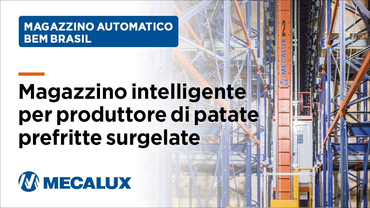 Magazzino intelligente per oltre 33.000 pallet e un ciclo operativo completamente automatico