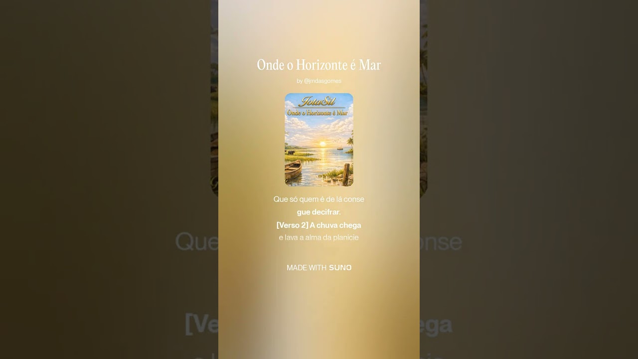 Onde o Horizonte é Mar