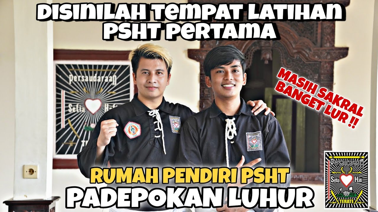 Inilah Tempat Latihan PSHT Pertama didirkan, PADEPOKAN LUHUR Masih Sakral Banget