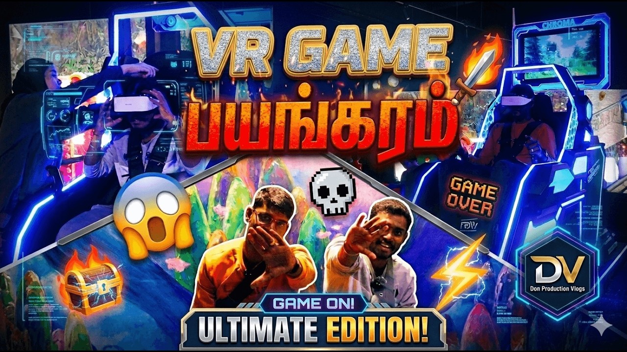 VR Games உலகத்துக்குள் நாங்கள்!😱Real Experience|VLOG 6|Sutera Mall Series EP-01|DON PRODUCTION VLOGS