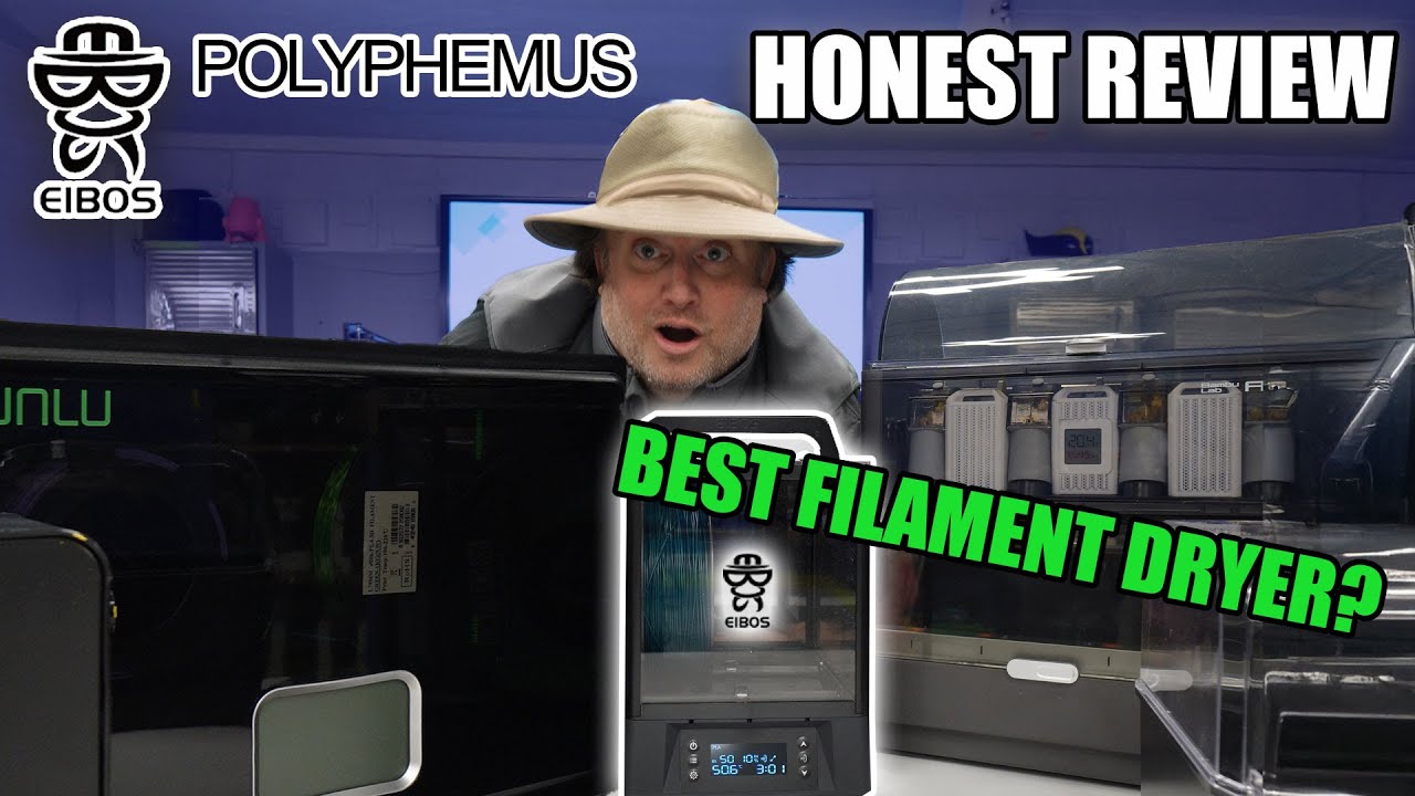 Является ли Eibos Polyphemus лучшим сушильным устройством для нитей в 3D-печати? Сравнение и чест...