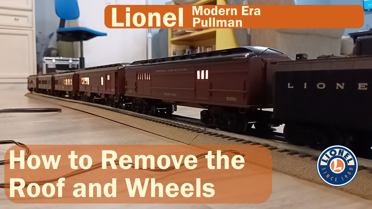 How to Fix Lionel Trains. How to change the lights in Modern Era Lionel Pullman/Passenger Cars.