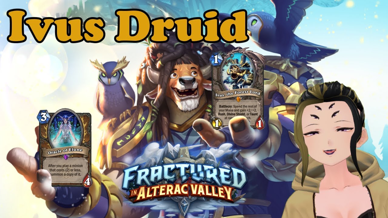 Wait Oracle of Elune WORKS WITH IVUS!?! | Ivus Ramp Druid | Alterac Valley |Hearthstone