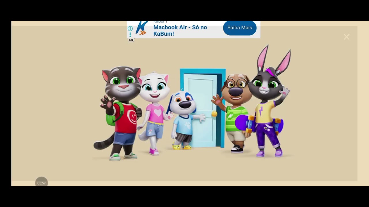 Talking Tom e Seus Amigos 2 (T1EP2) O Tom e Seus Amigos perderam o ônibus