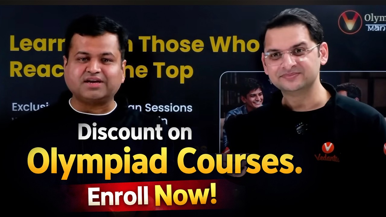 Discount on Vedantu Olympiad School Courses | New way of Learning Maths
