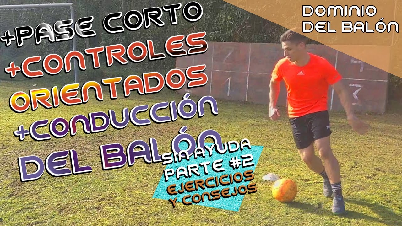 Cómo mejorar tu PASE y CONTROL DEL BALÓN - Sin ayuda | Ejercicios y consejos Fútbol #2 ⚽