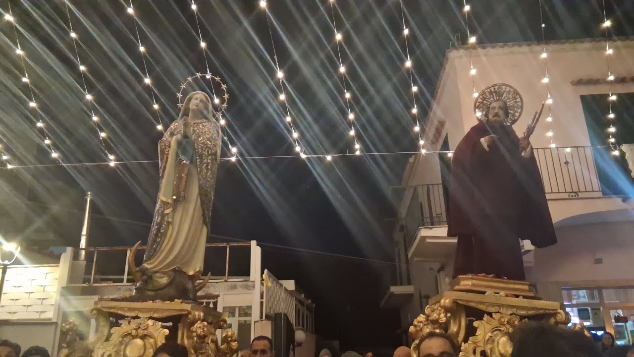 Ischia,1 Febbraio 2026,processione di San Ciro e dell'Immacolata 