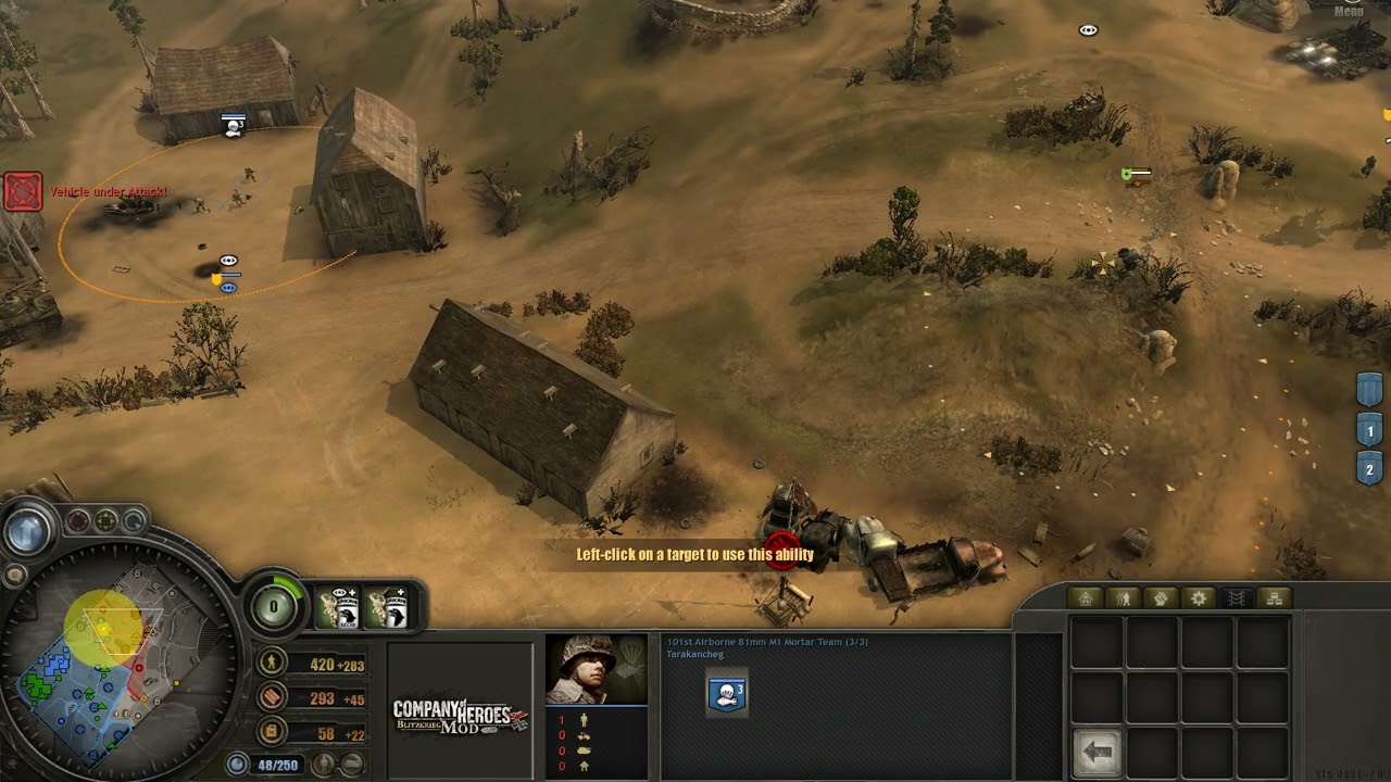 Company of Heroes Blitzkrieg mod PvP №132 2V2 Duclair
