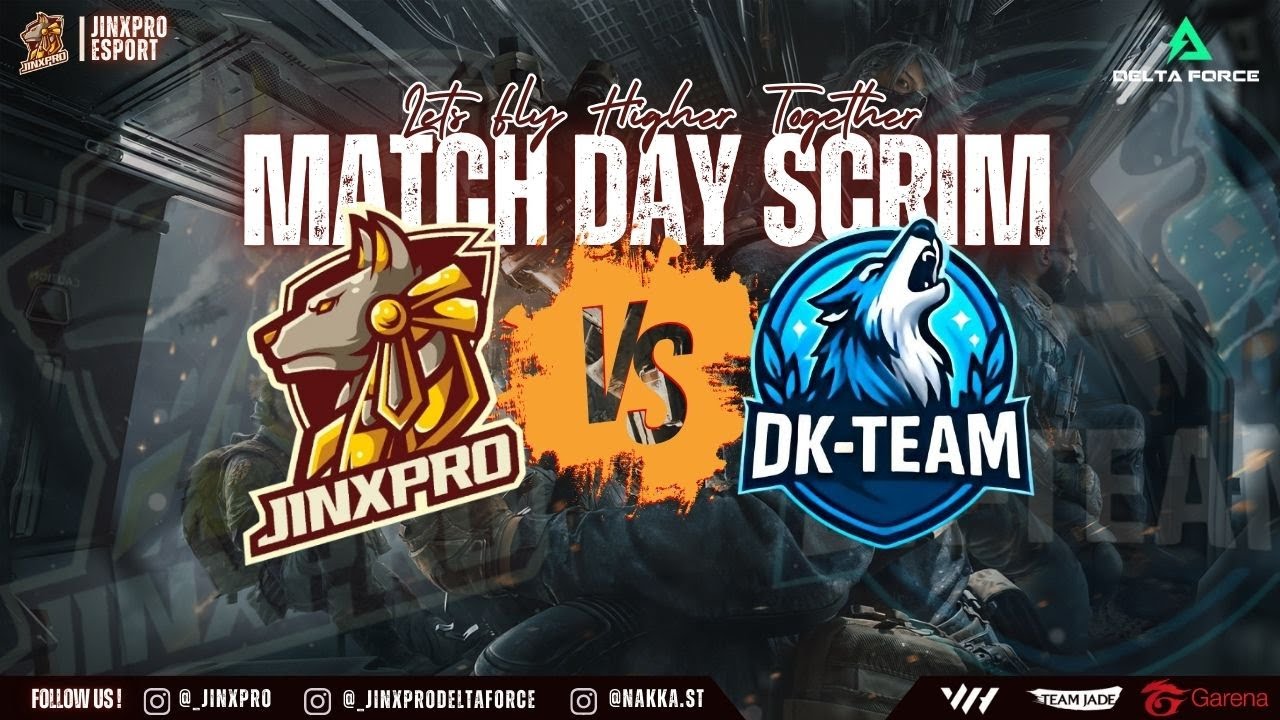 FUNMATCH SCRIM JINXPRO VS DK TEAM | DELTA FORCE MOBILE INDONESIA #JINXPRO #DoomKeepers
