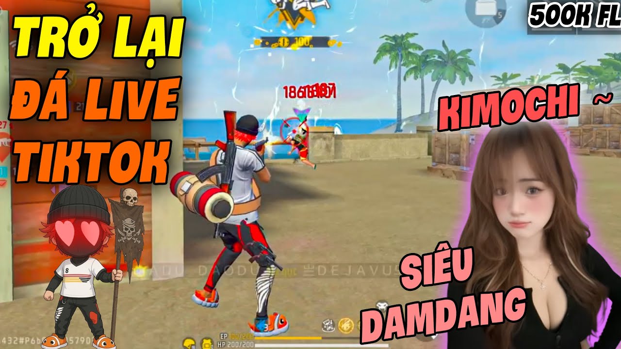 Trở Lại Đá Live Tiktok Gặp Bạn Nữ Siêu DAM DANG Nói Tiếng Nhật😋