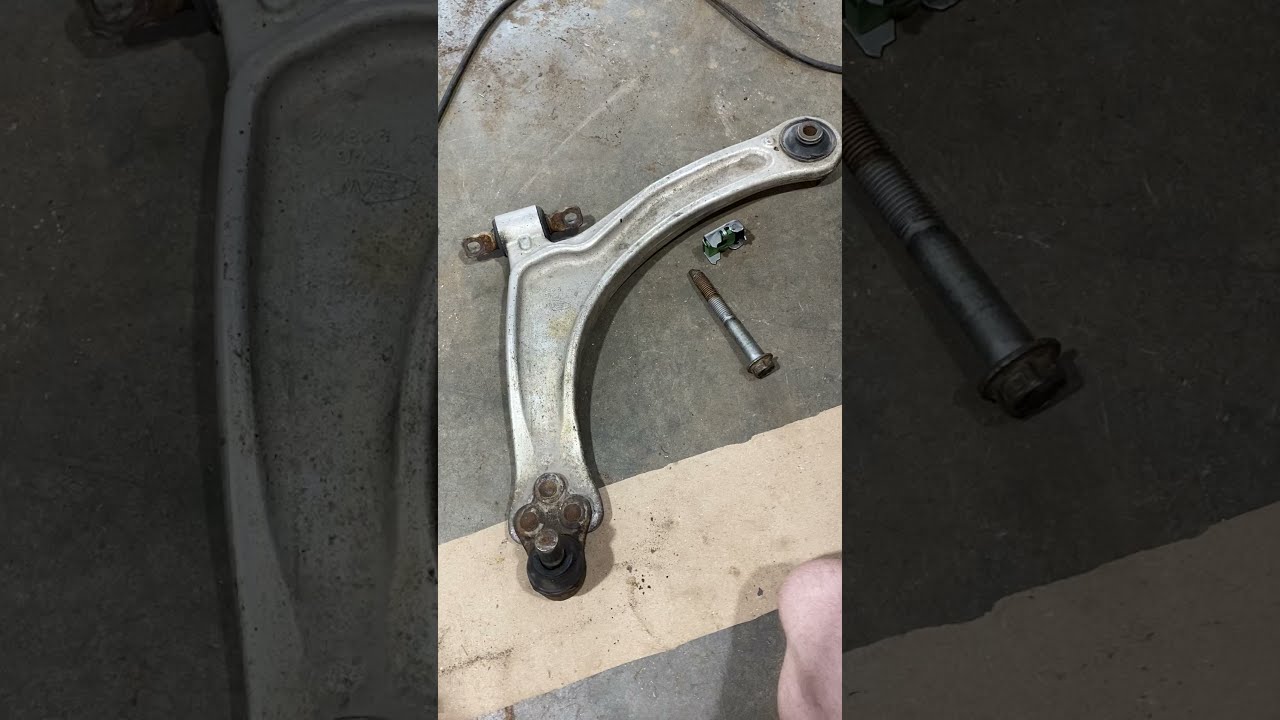 Seized Control Arm Bolt Removal