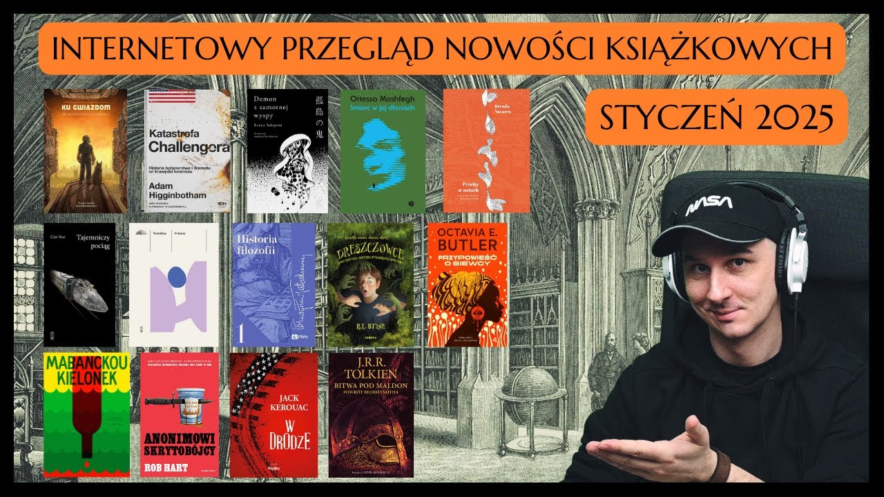 Nowości książkowe - styczeń 2025. Internetowy Przegląd Nowości Książkowych