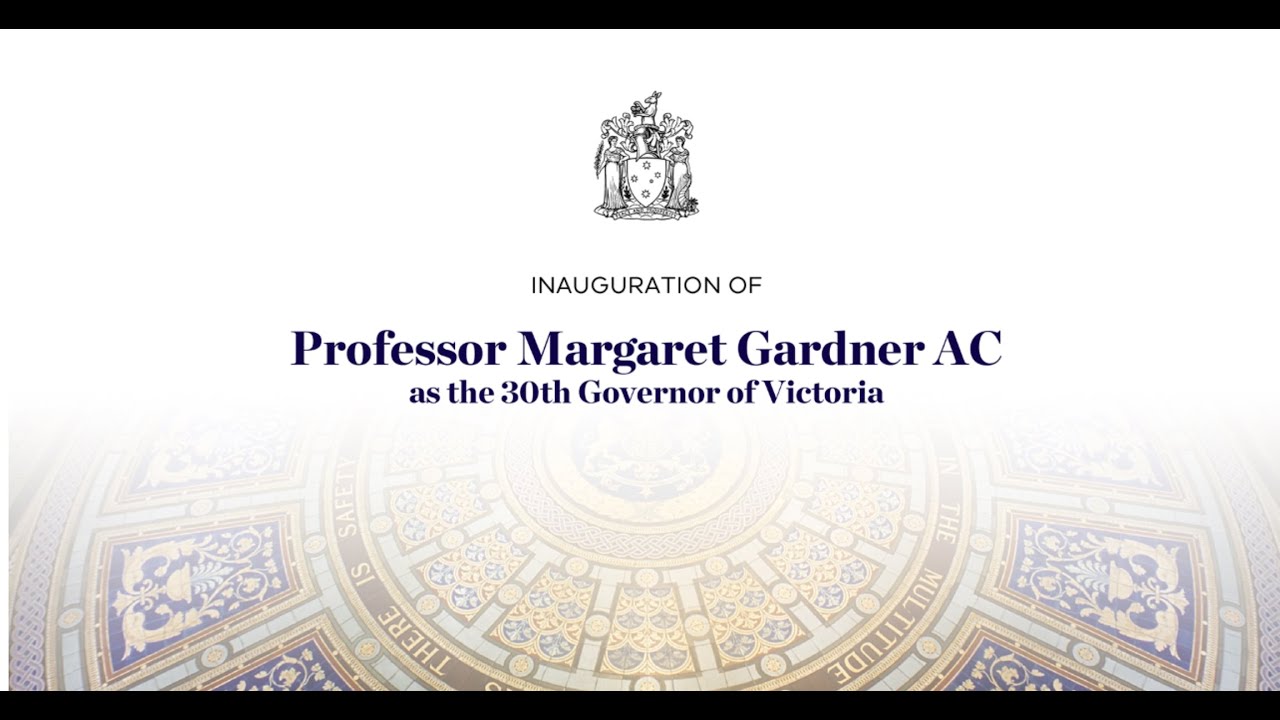 Inauguration of the 30th Governor of Victoria