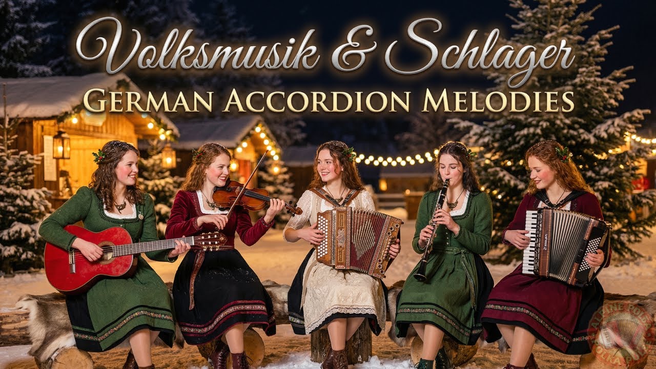 🎷❄️ Classic German Winter Music Nostalgia – Alpine Volksmusik Melodies & Memories 🌄❄️