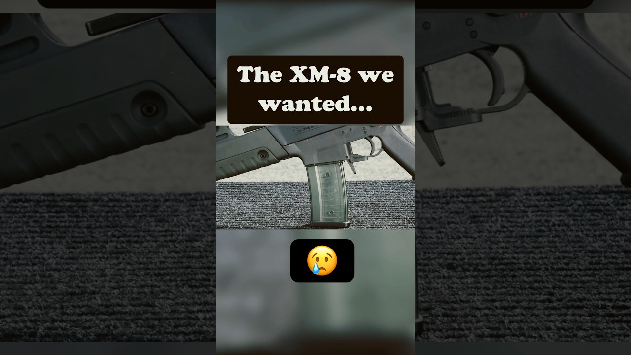 XM-8 we have at home. #shorts #airsoft #militaryhistory #military #army #arma3 #callofduty #arp