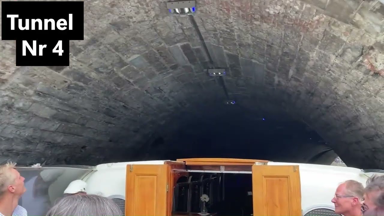 Båtresa i kanal i Nederländerna I Vlogg