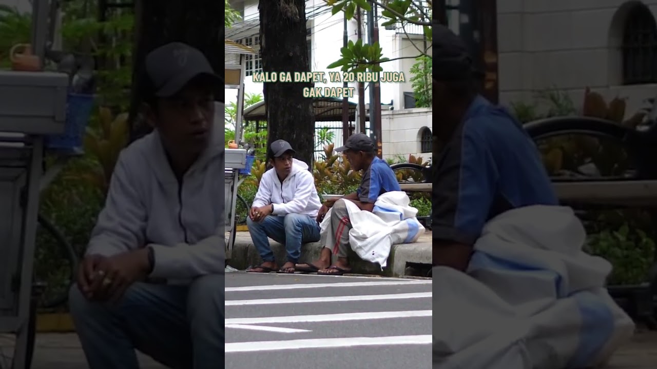 Sosial experiment Beli makan kurang uang