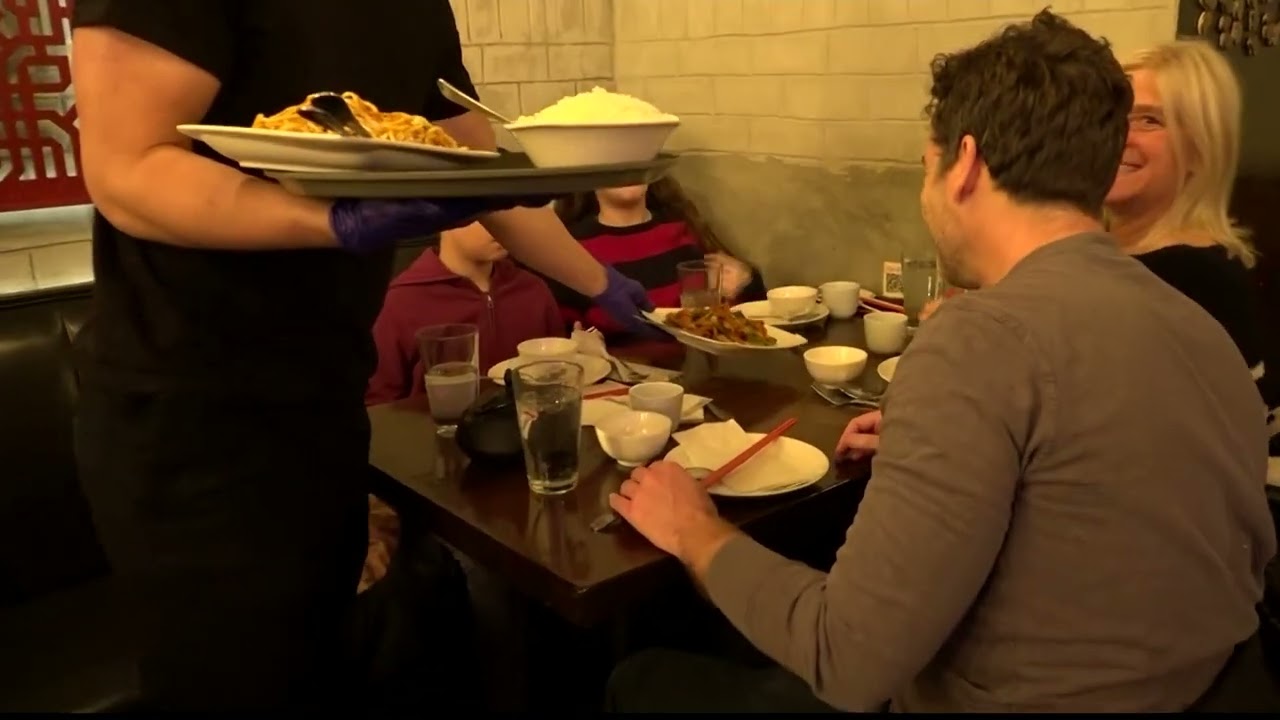 Brooklyn residents enjoy Chinese food on Christmas Day