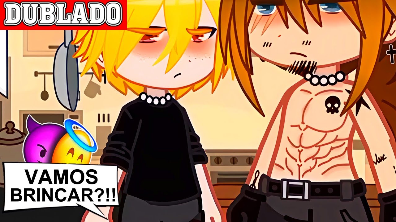 🔥 INIMIGOS E FICANTES!! 🔥|| Mini-Filme 1/2 || Gacha Club BL/YAOI 🏳️‍🌈 「 Dublagem PT-BR 」