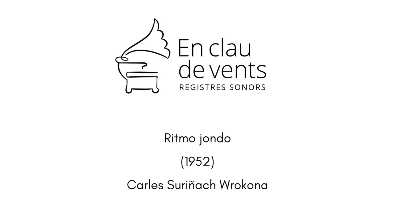 En clau de vents - RITMO JONDO (1952) - Carles Suriñach Wrokona (1915-1997)