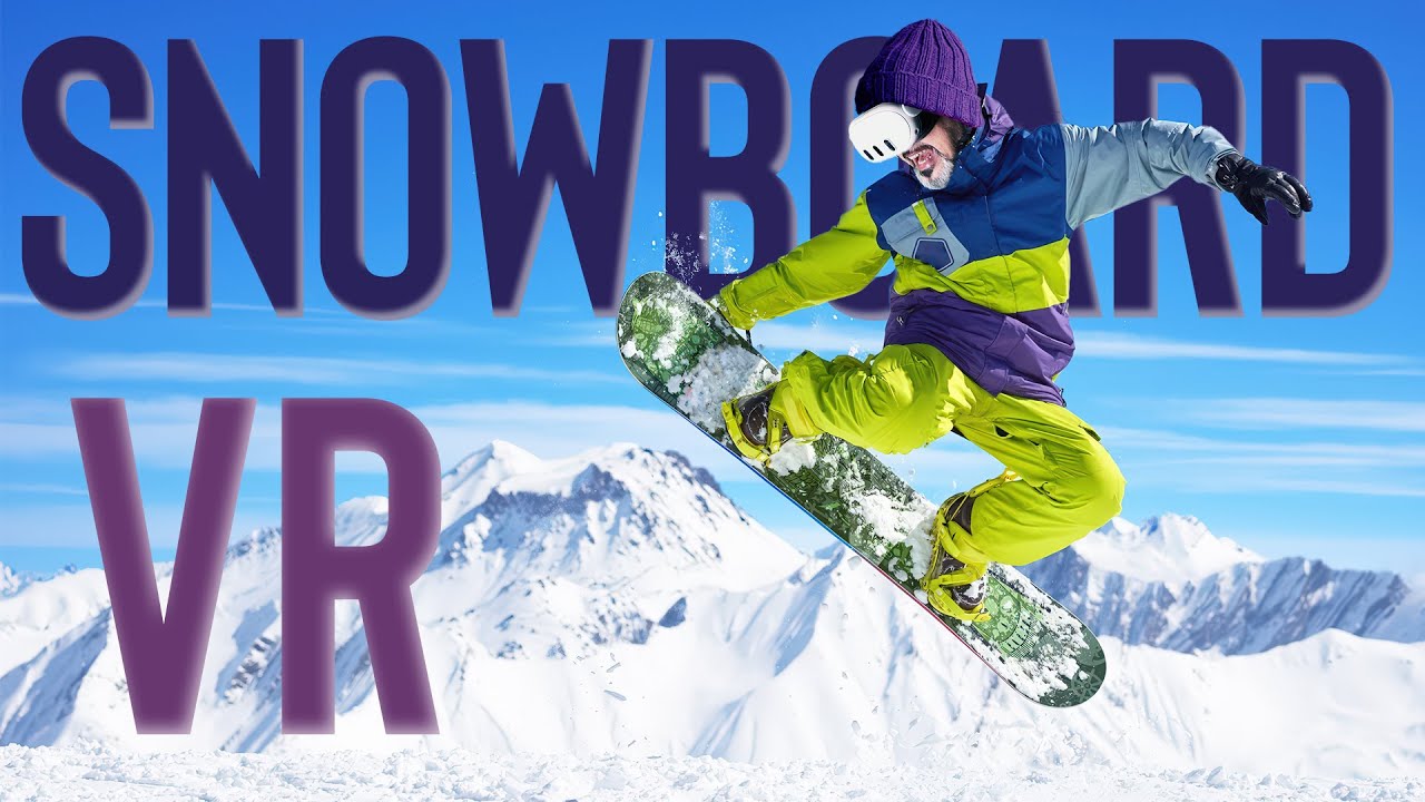 I tried EVERY Snowboard VR game in 2025!