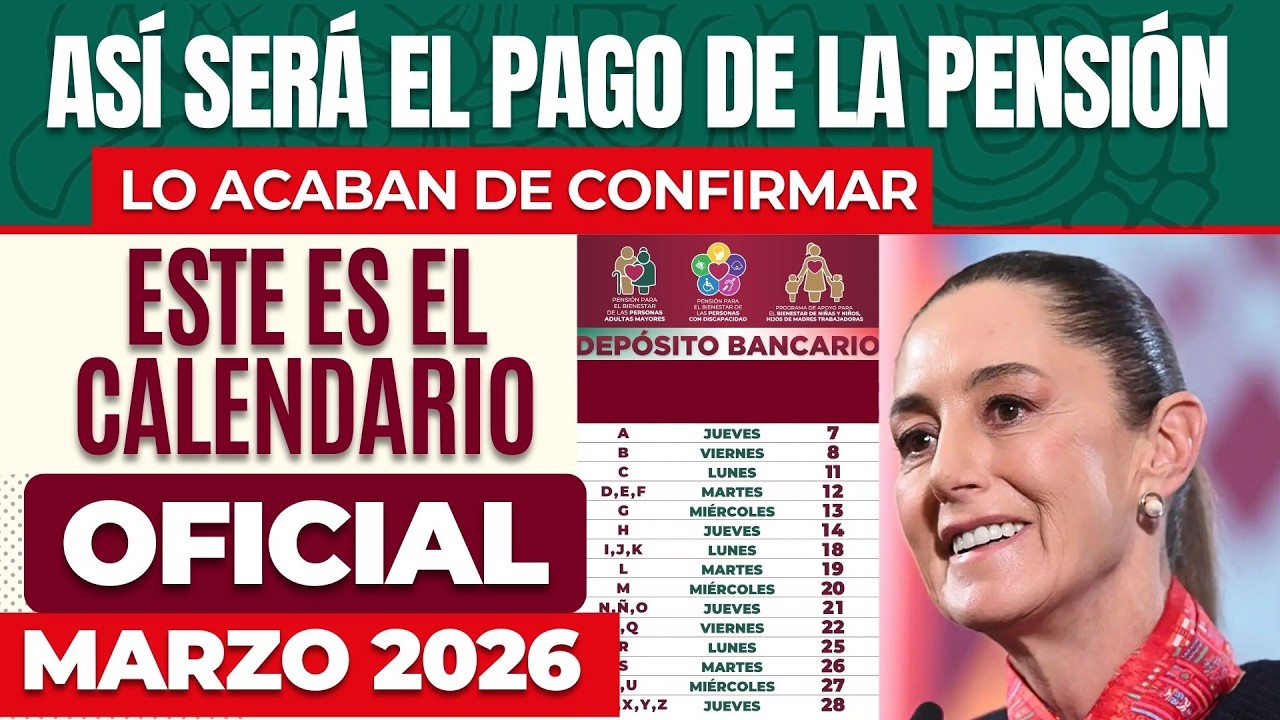 Pensión Bienestar, 🧓💸 así inicia el pago el 2 de marzo: calendario
