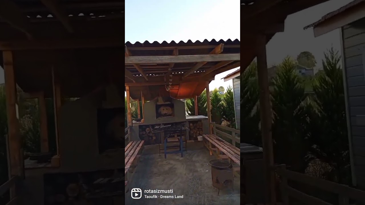 Fırına #&ccedil;ardak yaptık ama daha yapilacak işleri var 👍☺️