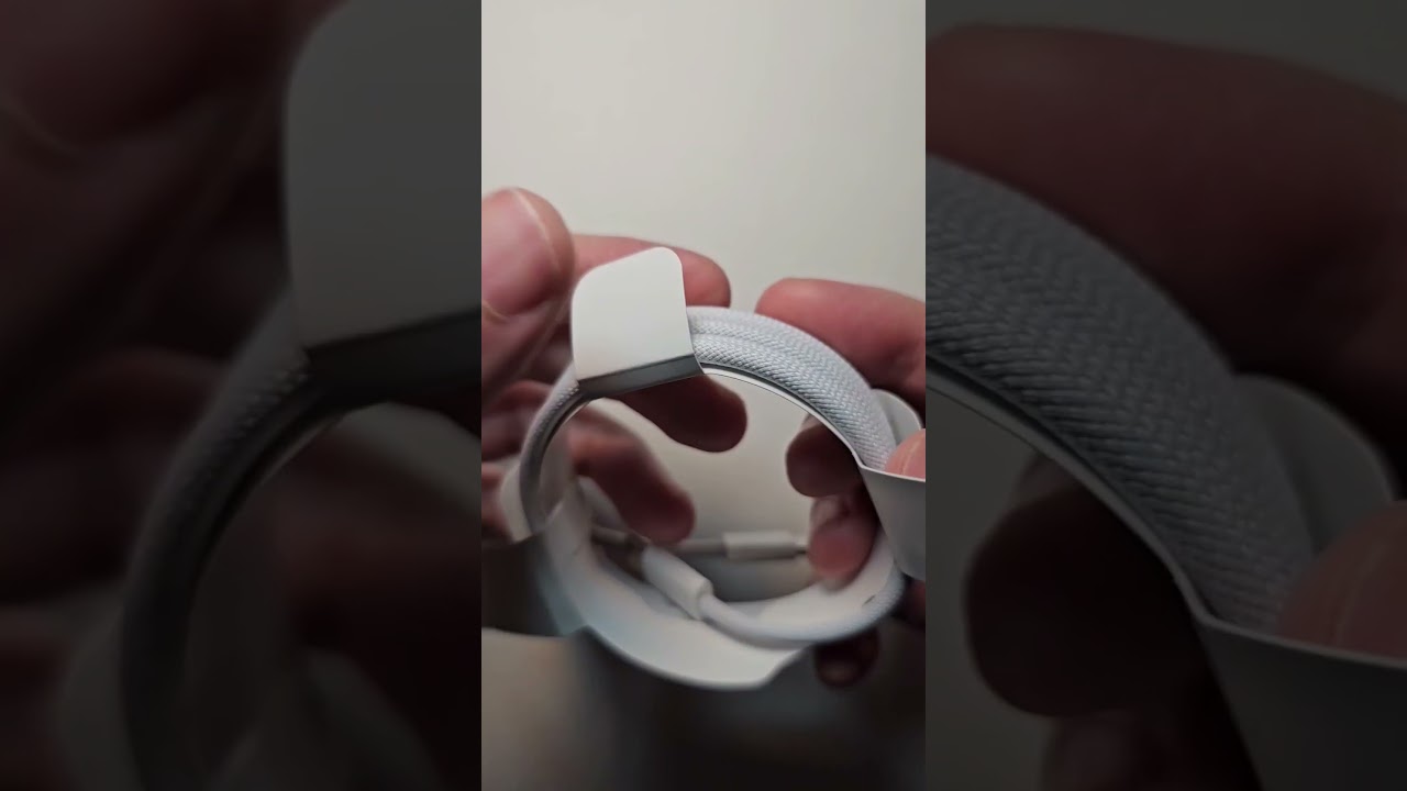 Apple USB-C 60W (1 m) & 240W (2 m) Charge Cables Woven Unboxing!