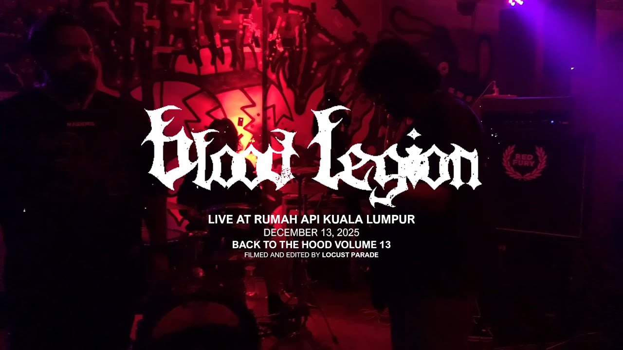 Blood Legion live @ Rumah Api - December 13, 2025 [Multicam / Fullset]