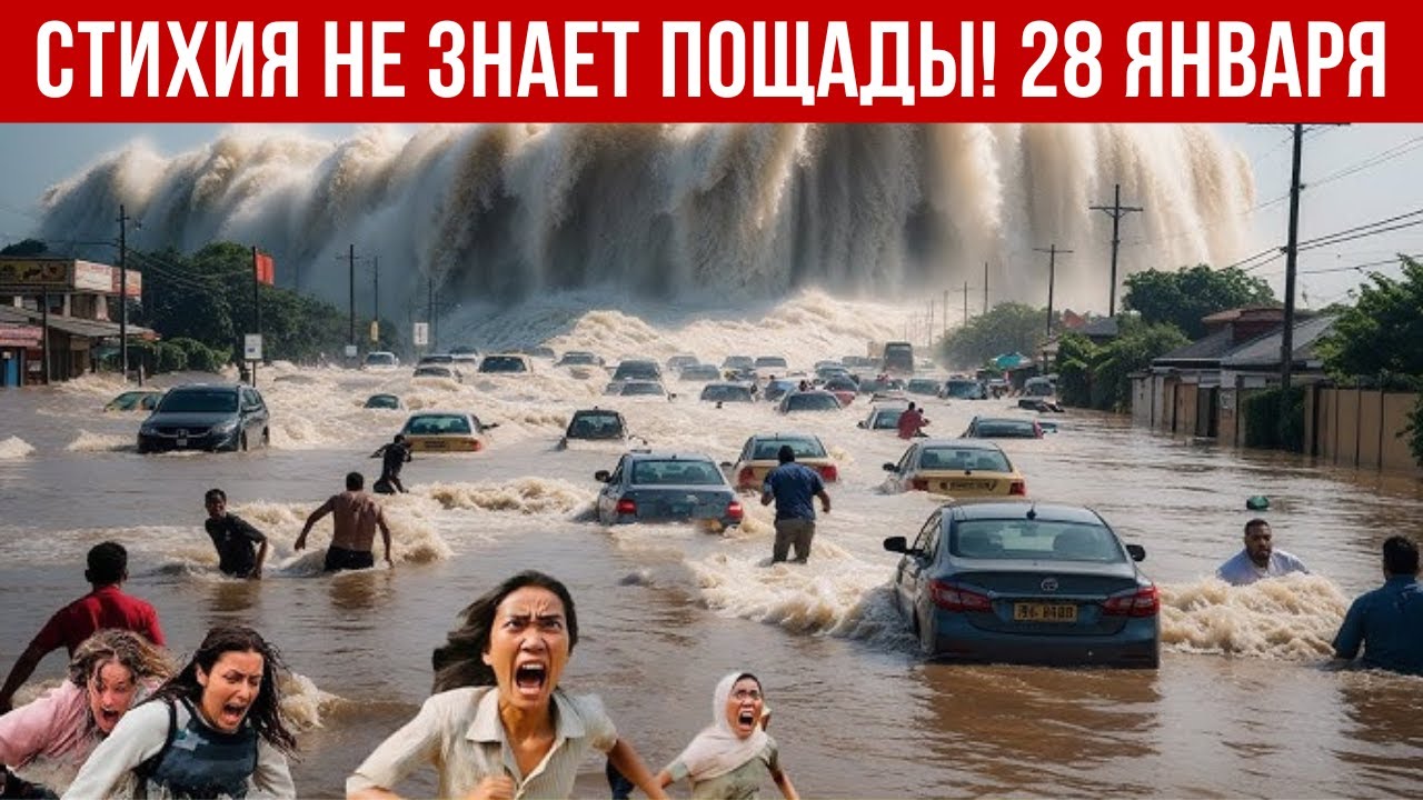 Новости Сегодня 28.01.2026 - Катаклизмы сегодня, ЧП, События дня | Россия Европа Китай США Индия