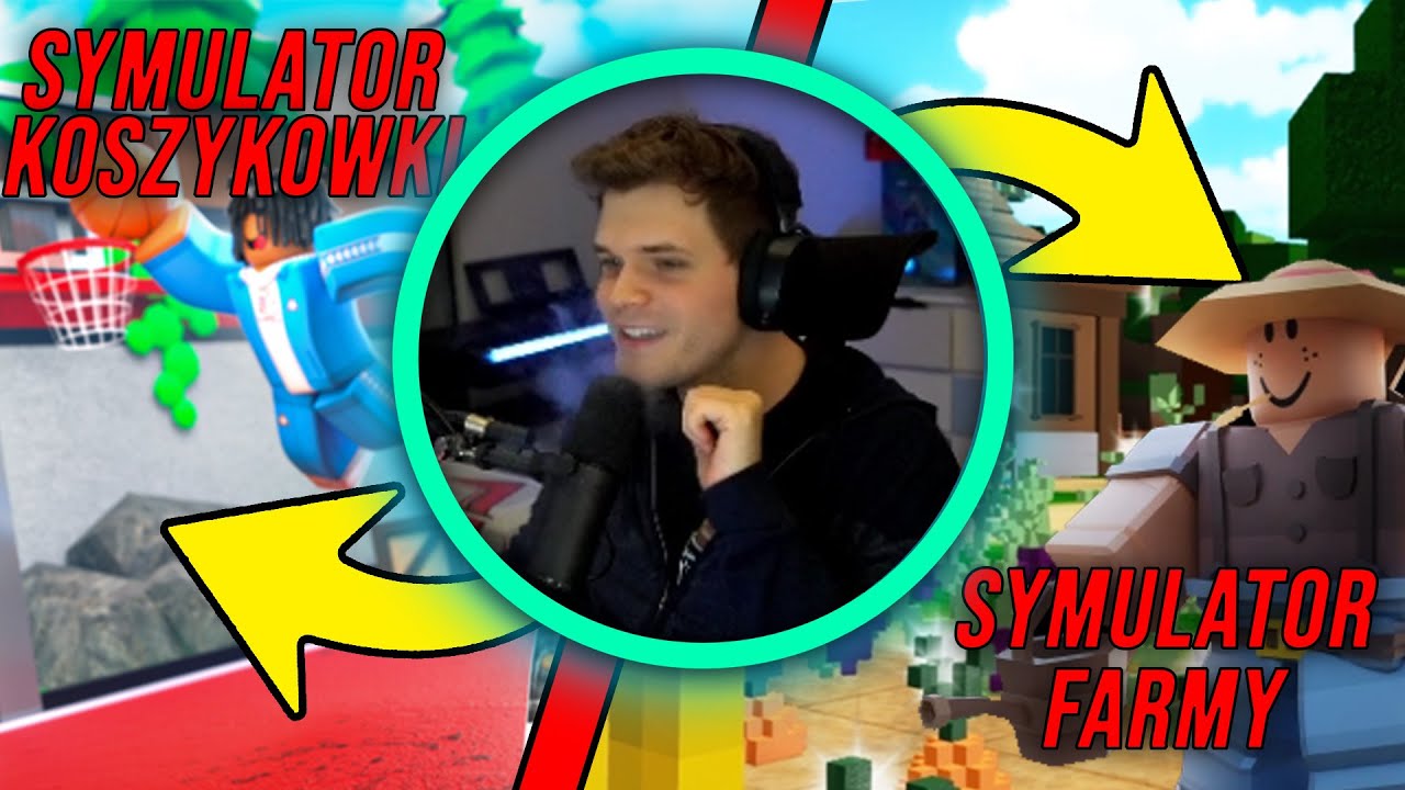 GUCIO | ROBLOX | SYMULATOR KOSZYKÓWKI I FARMY W ROBLOX | NAJLEPSZE MOMENTY STRIMA #263