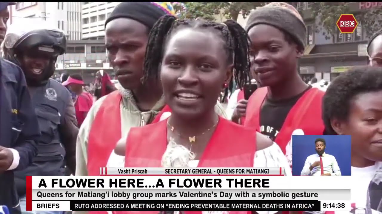 Queens for Matiang’i group marks Valentine’s Day with a symbolic gesture