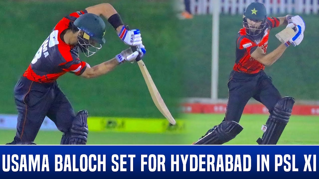 Usama Baloch, The Pakistan’s Virat Kohli, likely to play for Hyderabad team in the PSL XI