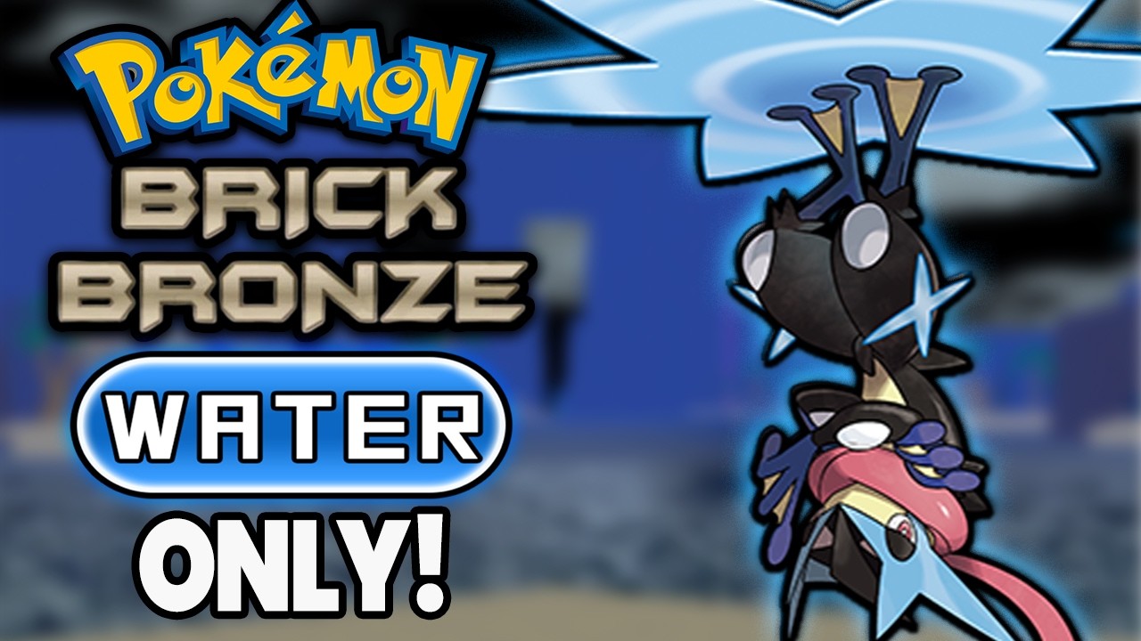 Pok&eacute;mon Brick Bronze Hardcore Nuzlocke - ТОЛЬКО водный тип!