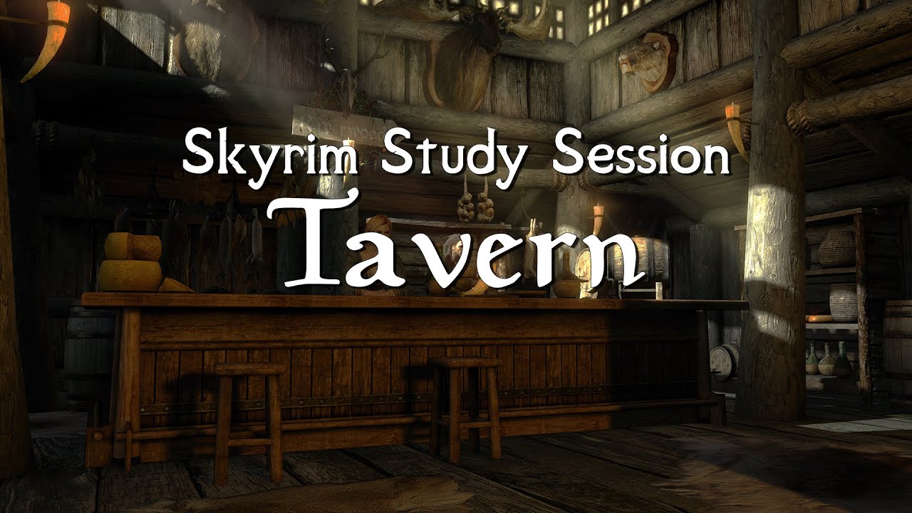 Skyrim Study Session | 25/5 Pomodoro Timer | Tavern