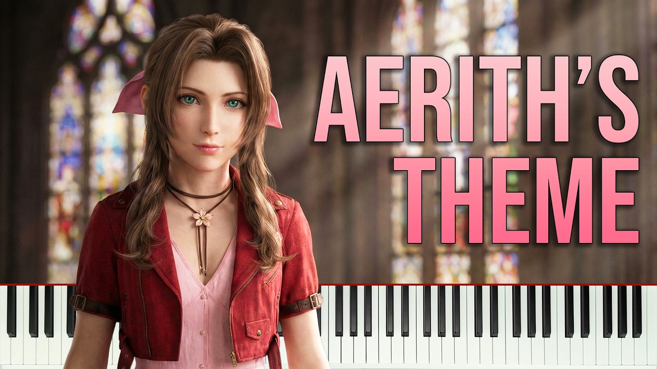 Aerith's Theme - Final Fantasy VII | Piano Cover (Synthesia)