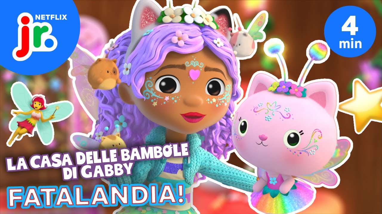 È IL MOMENTO DI DIVENTARE FATE 🧚‍♀️✨🩰 La casa delle bambole di Gabby | Netflix Jr Italia