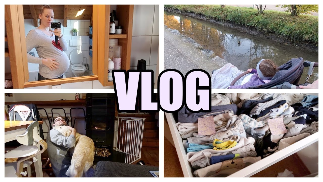 Daily Vlog | Babykleider sortieren | Bald ist es soweit Ssw31