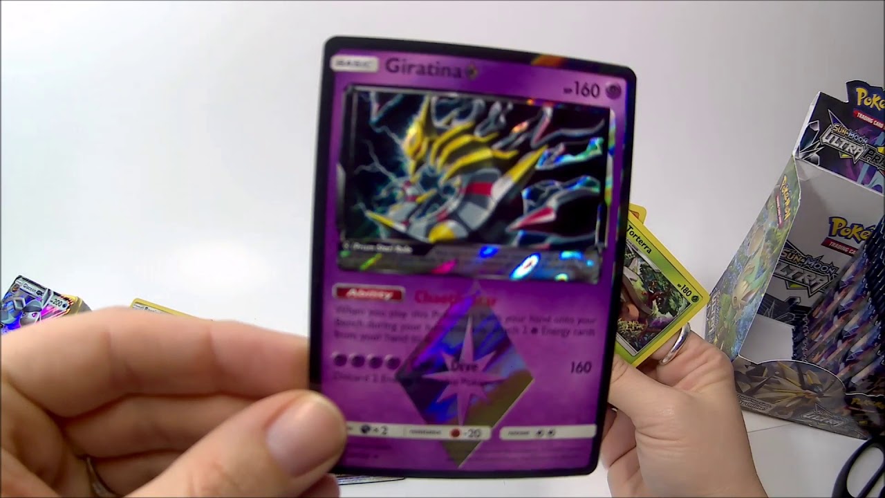 Pokemon Ultra Prism Booster Box opening