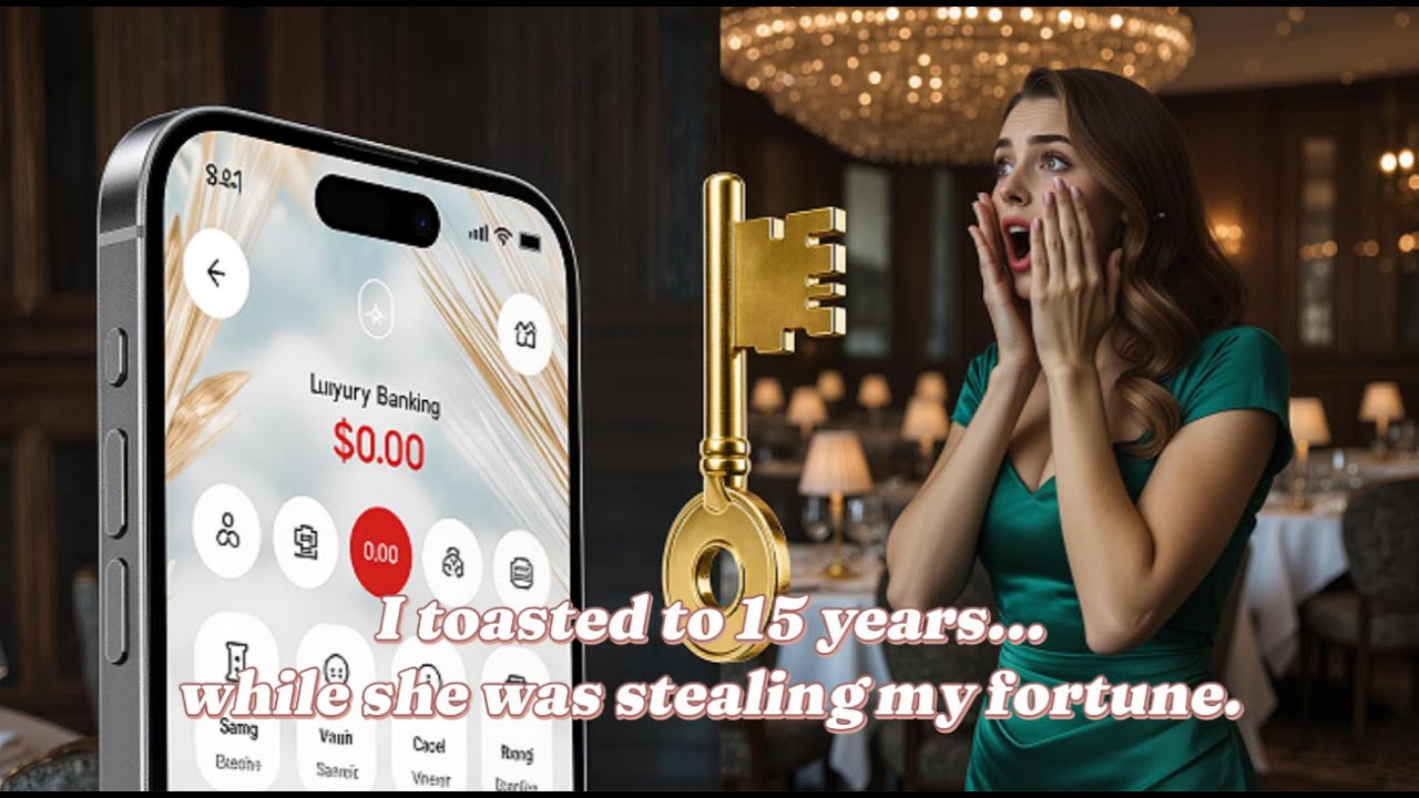I Toasted to 15 Years... While She Was Stealing My Fortune..