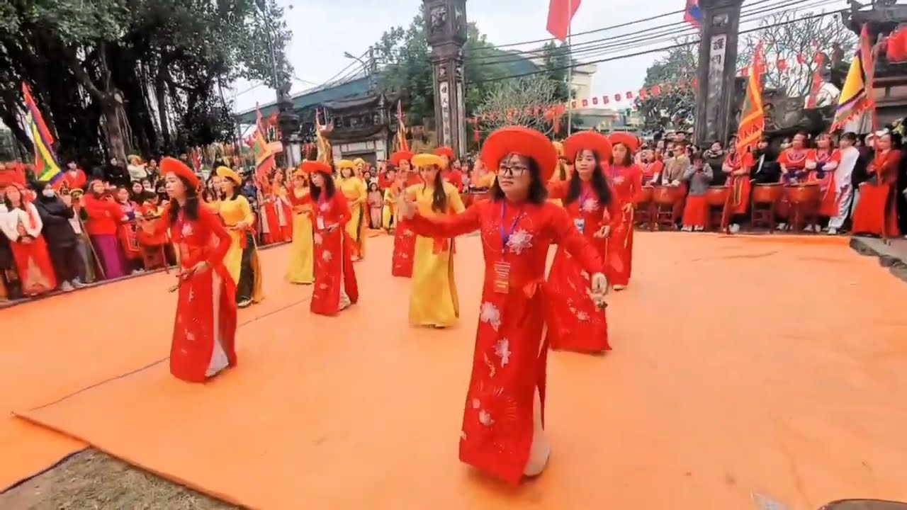 Múa Sinh tiền - Lễ hội Xuân 2025 - Thôn Yên Vĩnh