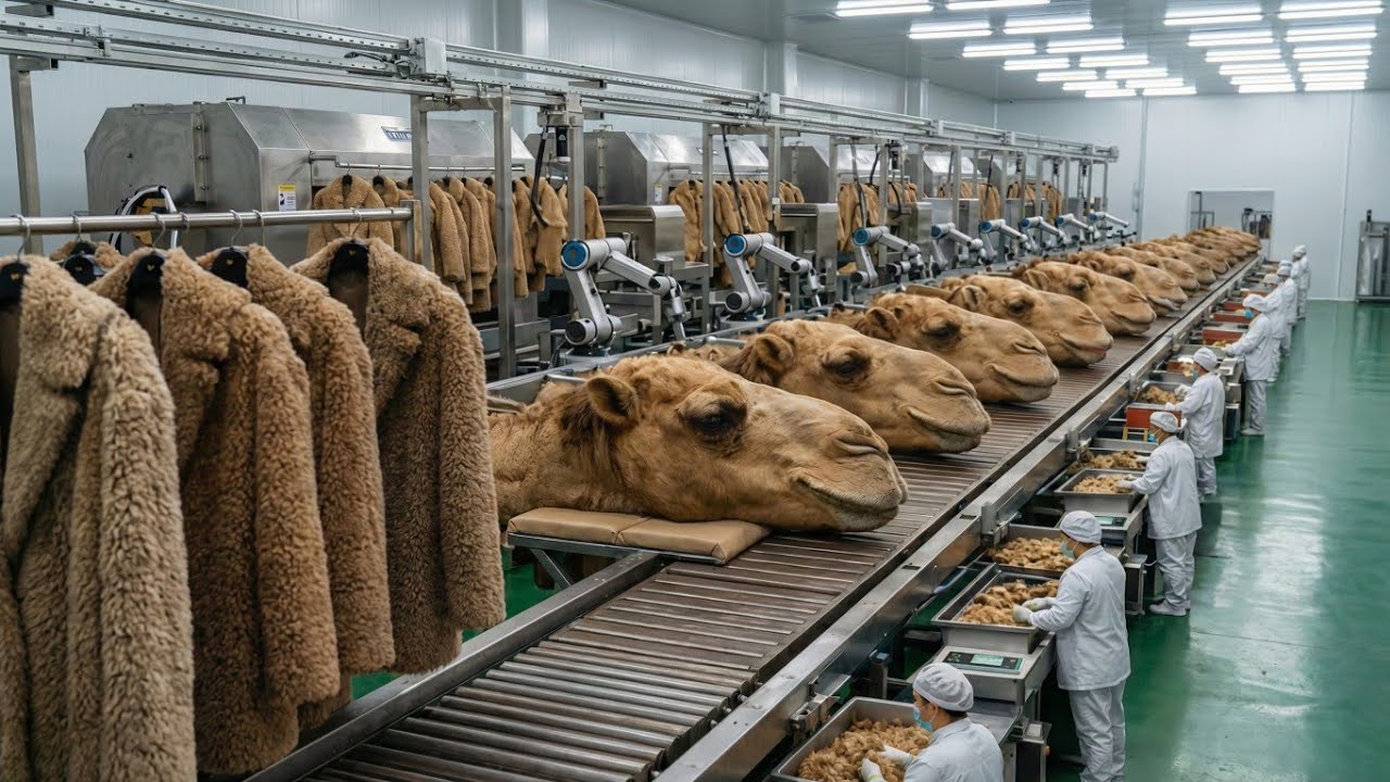 Inside the Camel Factory – (Full Process) How Luxury Wool Coats Are Made