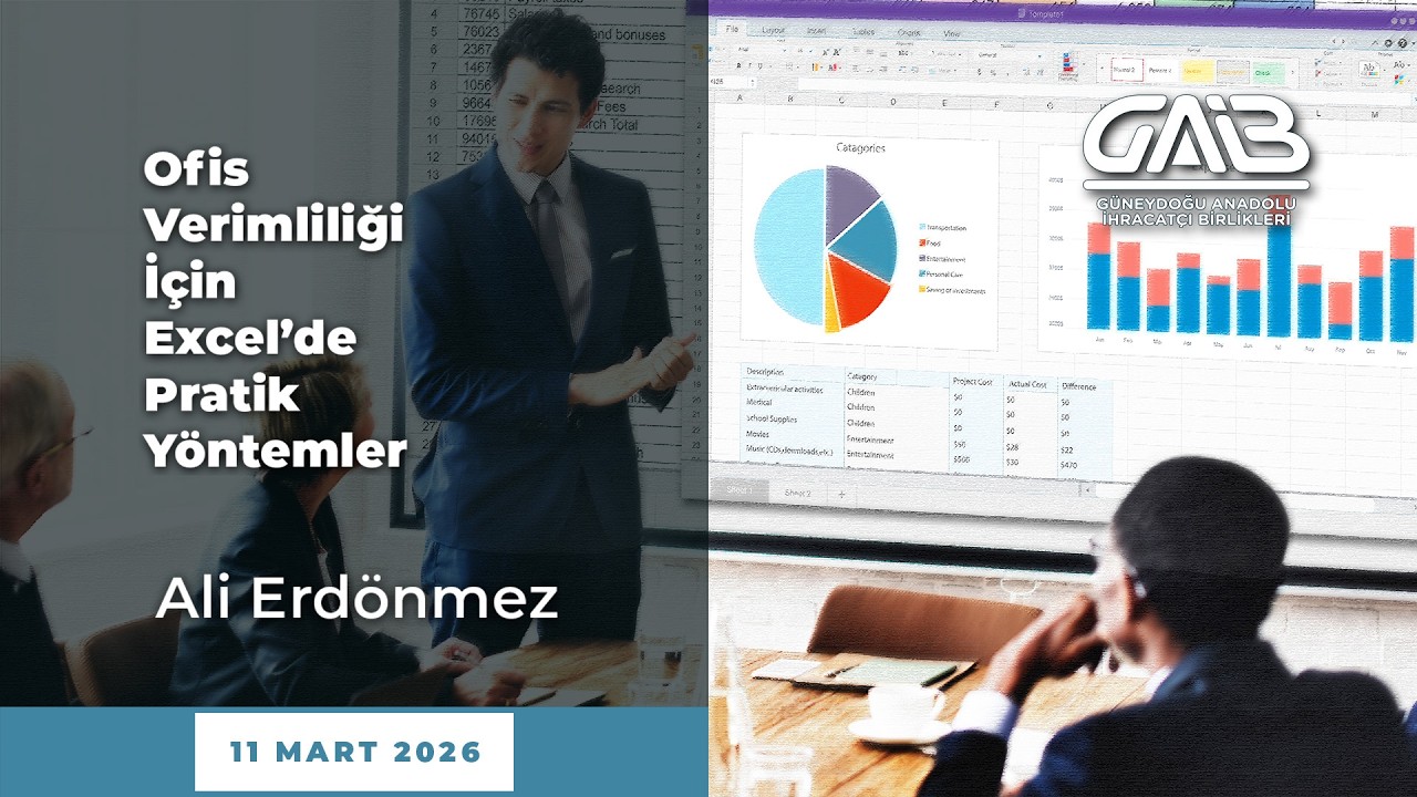 Ofis Verimliliği İçin Excel’de Pratik Yöntemler - Ali Erdönmez