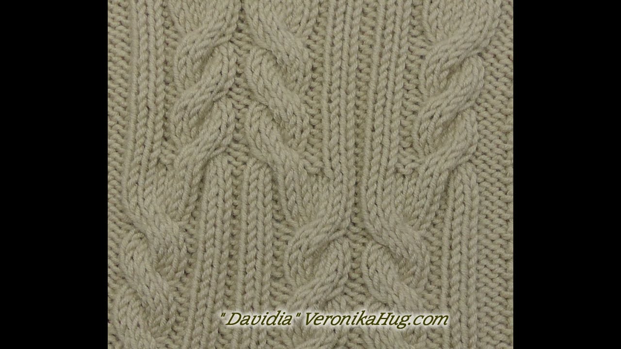 Stricken - Zopfmuster Davidia - Veronika Hug