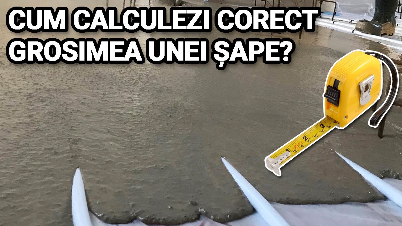 Grosimea minima si maxima a diferitor tipuri de sape. Atentie sa nu faci vreo buleala!