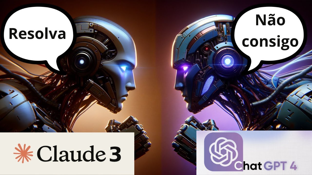 Coloquei Claude-3 vs GPT-4 para se enfrentarem!