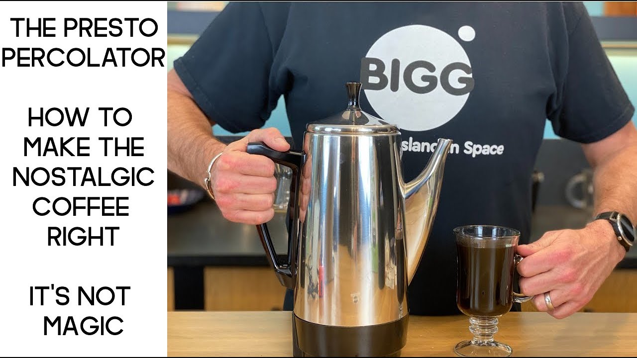 BEAN BASICS S3 E1: Using the Presto Percolator