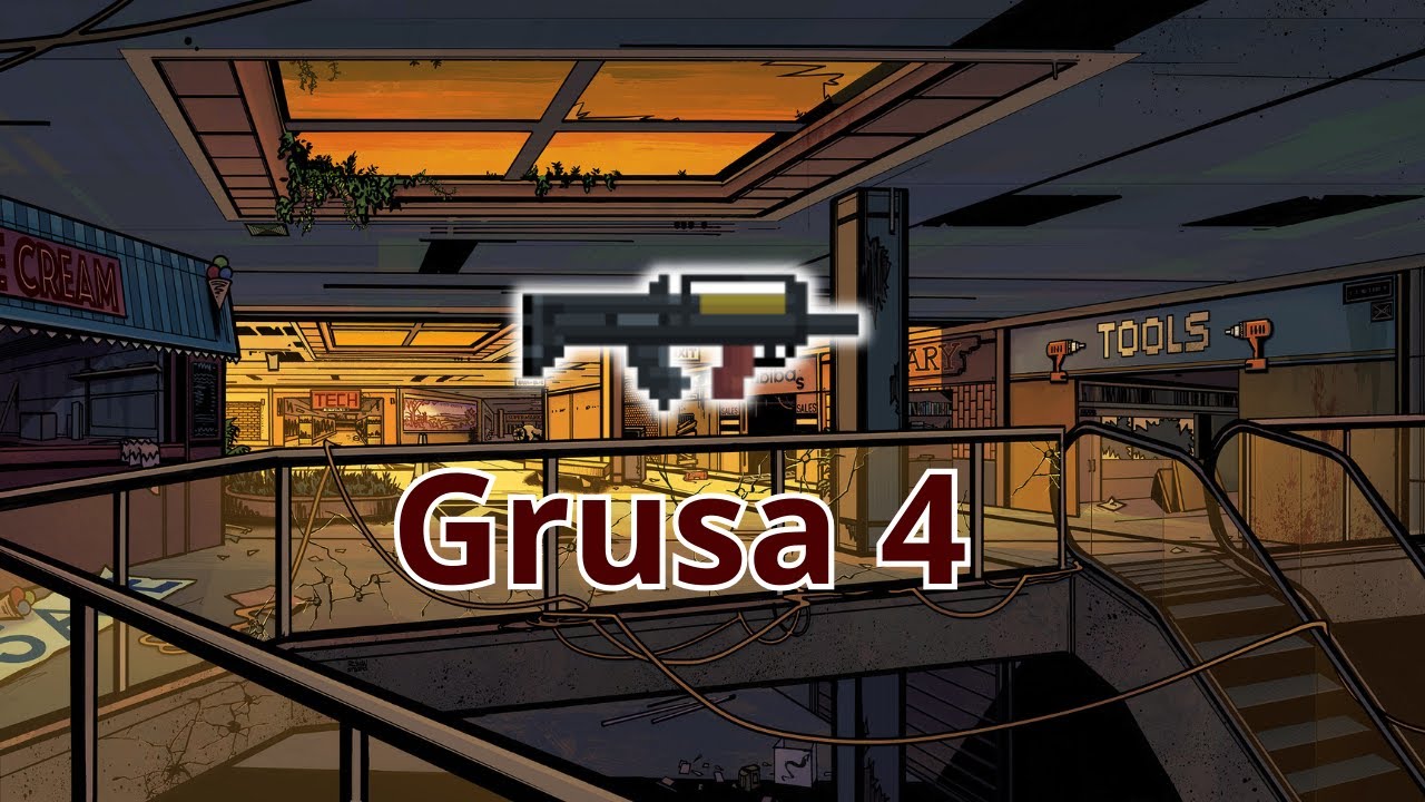 Groza 4 | Grusa 4 better than NC 47 in Zero Sievert 1.0 (and doing Mall stuff)